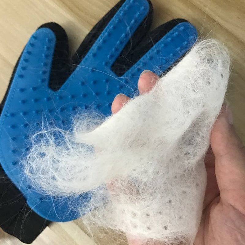 Cat Glove Rubber Brush